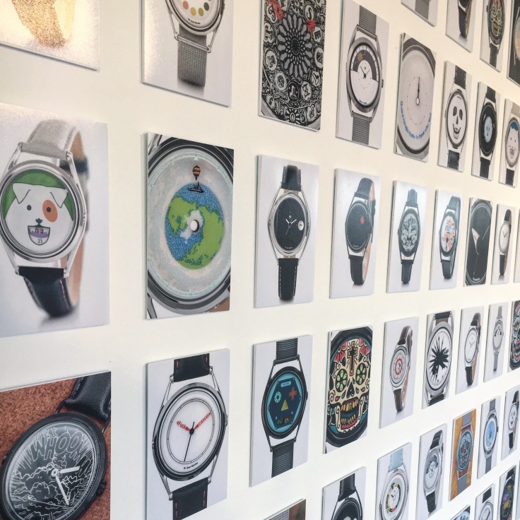 Wall of watches